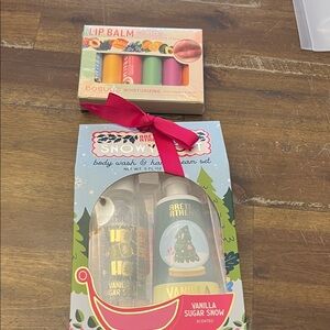 Vanilla Sugar Snow Body Wash and Lip Balm Set price firm